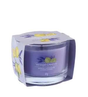 Yankee Candle Yankee Candle Lemon Lavender votivní svíčka ve skle pro muže