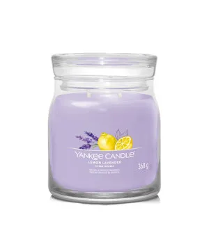 Yankee Candle Yankee Candle Lemon Lavender signature svíčka střední pro muže