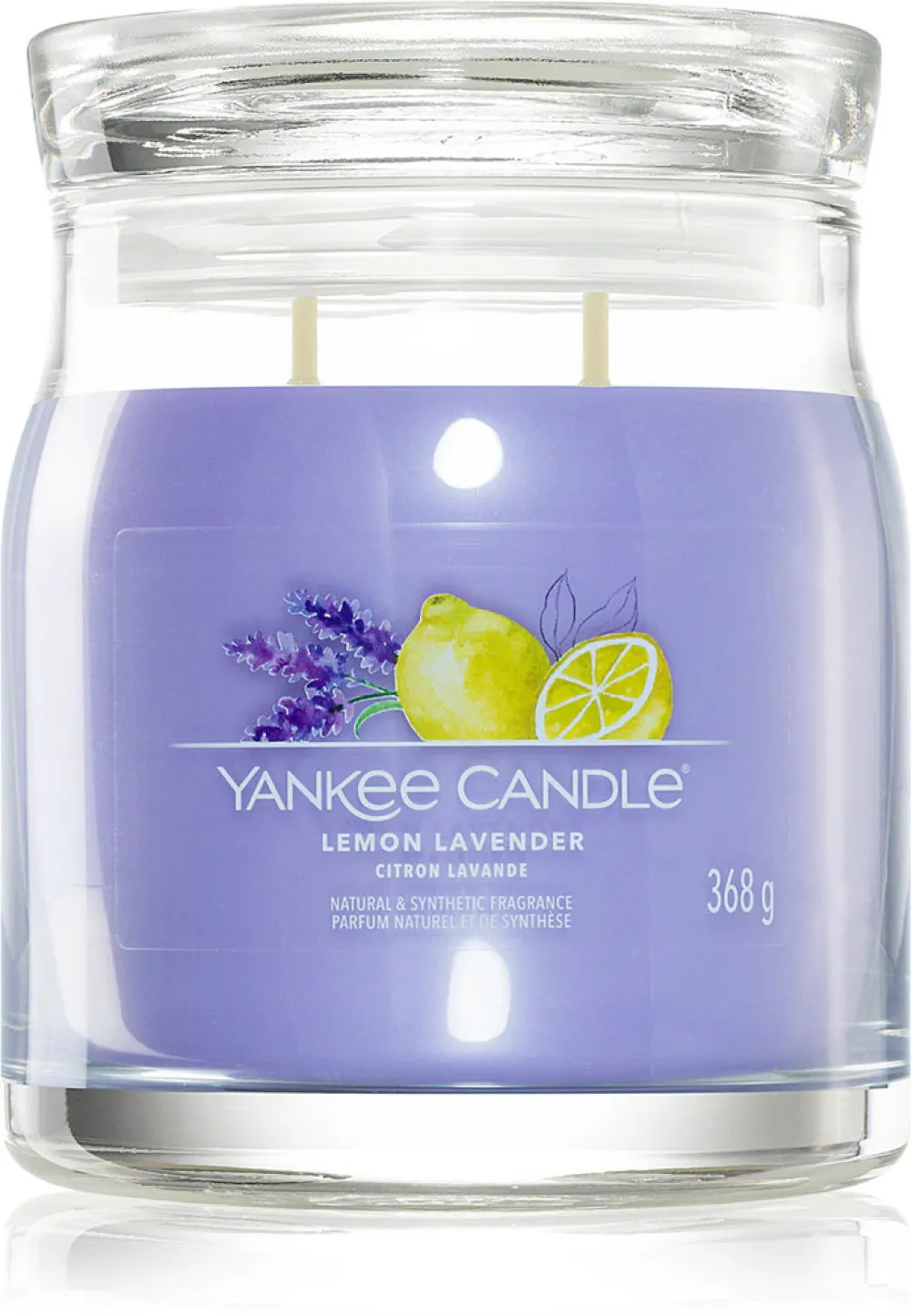 Lemon Lavender signature svíčka velká pro ženy 567 g