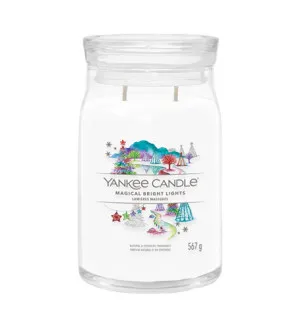 Yankee Candle Yankee Candle Magical Bright Lights signature svíčka velká pro muže