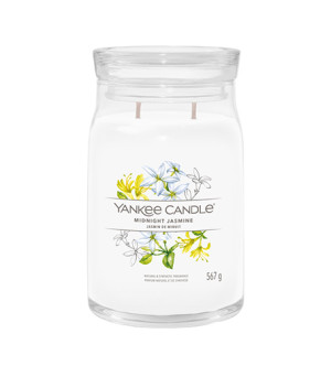 Yankee Candle Midnight Jasmine signature svíčka velká pro ženy