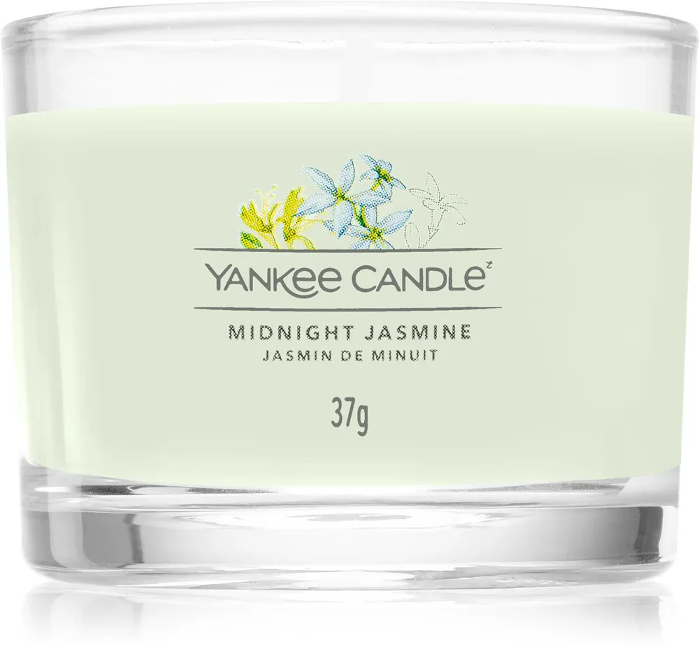 Midnight Jasmine votivní svíčka ve skle pro muže 37 g