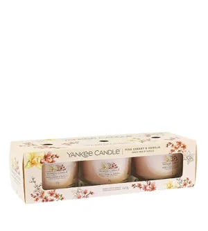 Yankee Candle Yankee Candle Pink Cherry & Vanilla sada ve skle pro muže