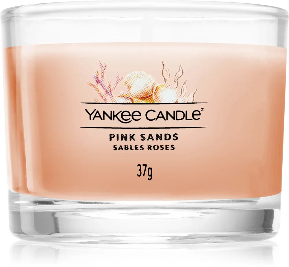 Pink Sands votivní svíčka ve skle pro ženy 37 g