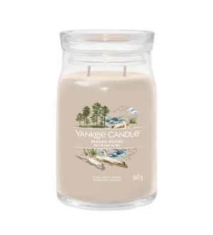 Yankee Candle Yankee Candle Seaside Woods signature svíčka velká pro ženy