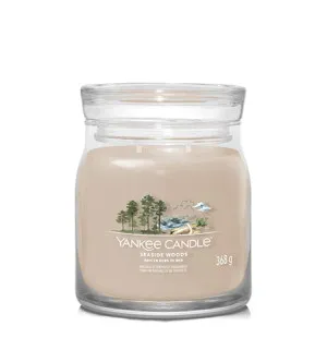 Yankee Candle Yankee Candle Seaside Woods signature svíčka střední pro muže