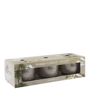 Yankee Candle Yankee Candle Seaside Woods votivní svíčka ve skle pro muže