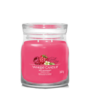 Yankee Candle Signature Red Raspberry vonná svíčka pro ženy