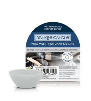 Yankee Candle Yankee Candle Smoked Vanilla & Cashmere vonný vosk pro muže