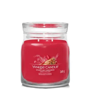 Yankee Candle Yankee Candle Sparkling Cinnamon signature svíčka střední pro muže