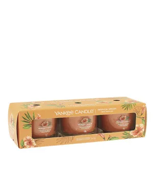 Yankee Candle Yankee Candle Tropical Breeze votivní svíčka ve skle pro muže