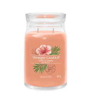 Yankee Candle Yankee Candle Tropical Breeze signature svíčka velká pro ženy