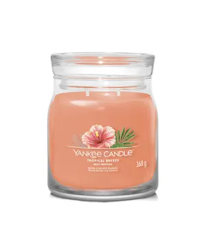 Yankee Candle Yankee Candle Tropical Breeze signature svíčka střední pro ženy