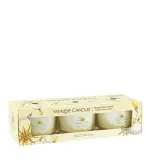 Twinkling Lights votivní svíčka ve skle pro muže 3x37 g