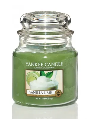 Yankee Candle Vanilla Lime illatos gyertya 411 g