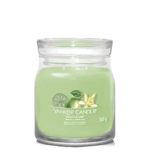 Yankee Candle Yankee Candle Vanilla Lime signature svíčka střední pro ženy