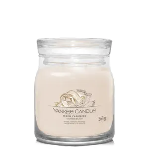 Yankee Candle Yankee Candle Warm Cashmere signature svíčka střední pro muže