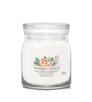 Yankee Candle Yankee Candle White Spruce & Grapefruit signature svíčka střední pro muže