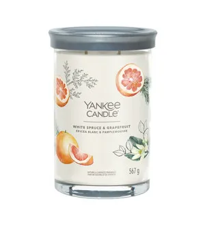 Yankee Candle Yankee Candle White Spruce & Grapefruit signature tumbler velký pro muže