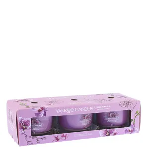 Yankee Candle Yankee Candle Wild Orchid votivní svíčka ve skle pro muže