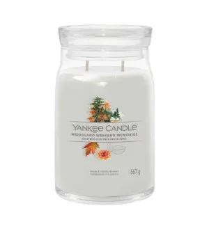 Yankee Candle Woodland Weekend Memories signature nagy gyertya 567 g