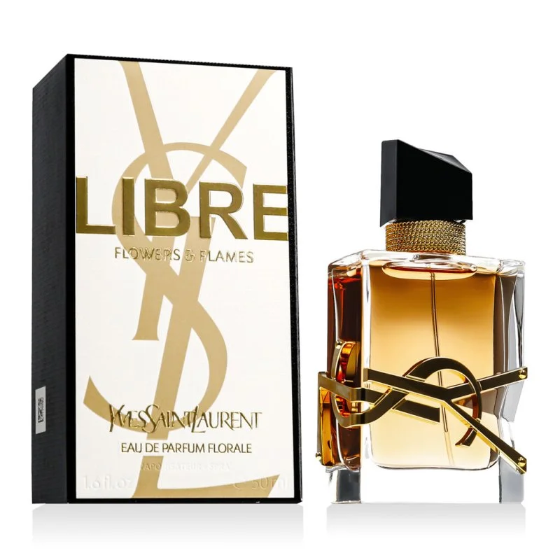 Libre Flowers & Flames Florale Eau de Parfum nőknek 50 ml