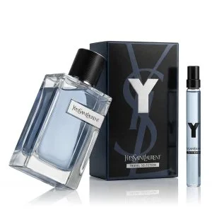 Yves Saint Laurent Y Pour Homme utántölthető 100 ml + EDP MINI férfi eau de parfum