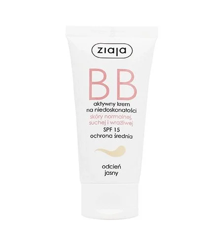 BB krém normál, száraz és érzékeny bőrre SPF 15 Világos 50 ml