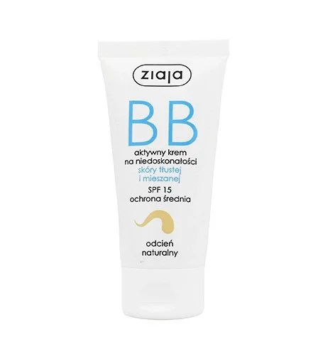 BB krém zsíros és kombinált bőrre SPF 15 Natural 50 ml