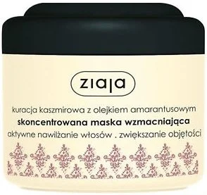 Ziaja Kasmírproteinek és amarántolaj koncentrált erősítő hajmaszk