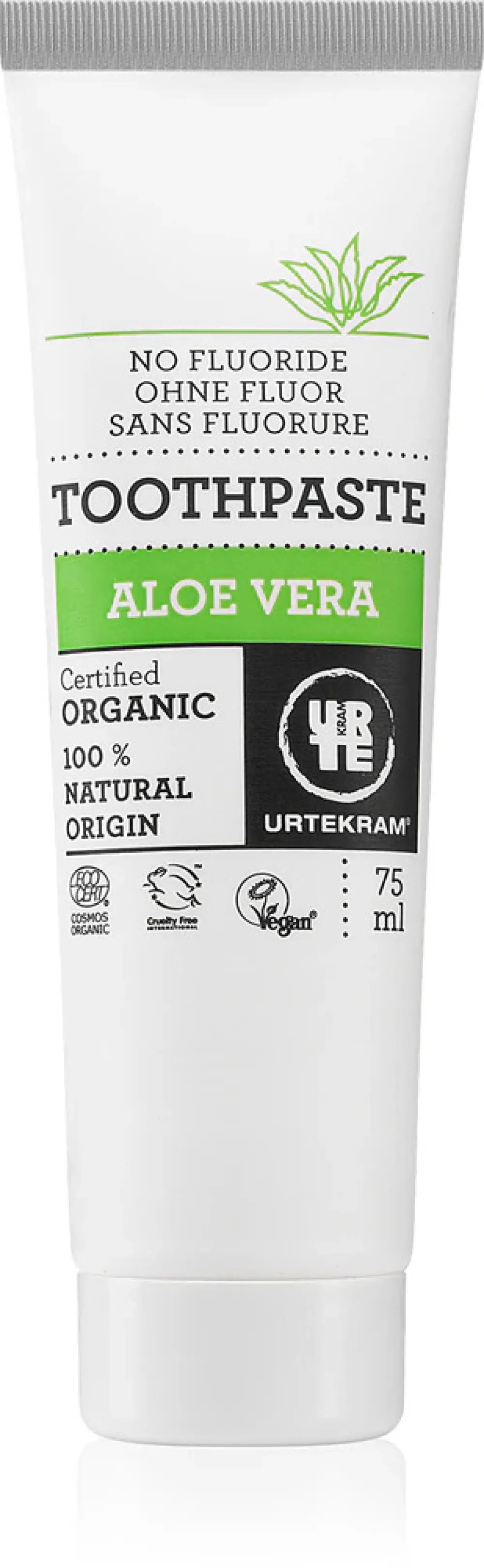 Urtekram Aloe vera fogkrém 75ml BIO, VEG