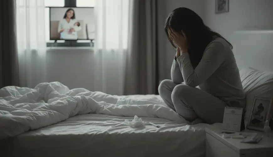 Várakozás a babára, aki nem jön