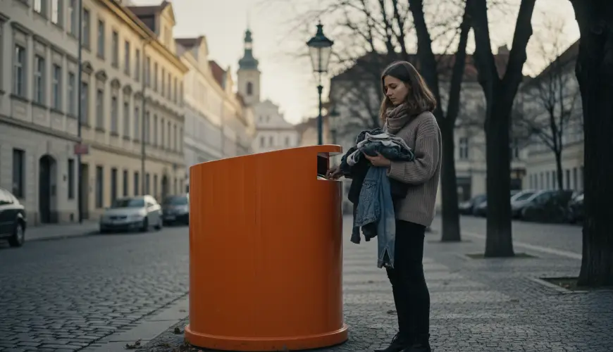 # Co se stane s oblečením z kontejneru na textil

*(Mi történik a textilgyűjtő konténerbe dobott ruh