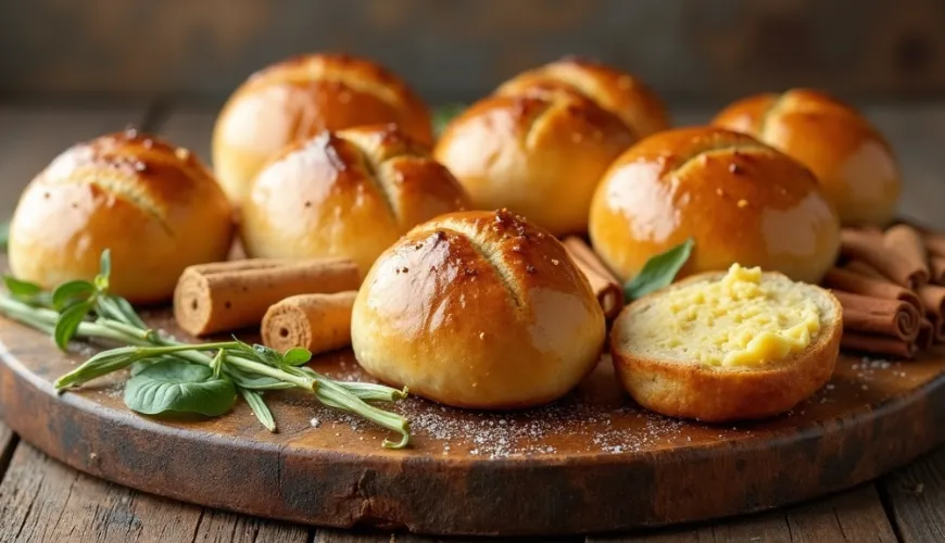 Hogyan készítsünk ízletes házi bake rolls-t hétköznapi péksüteményből