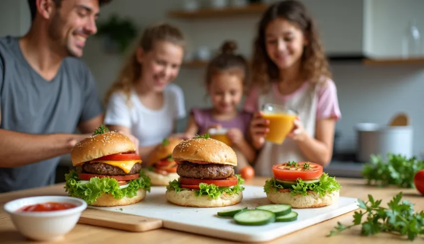 Hogyan készítsünk tökéletes hamburgert: recept, amelyet bárki el tud készíteni