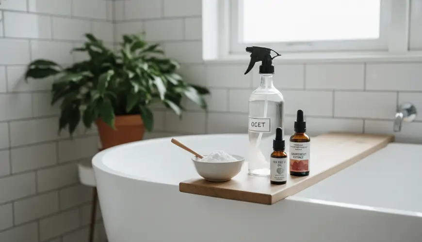 Hogyan kezeljük a fürdőszobai penészt természetesen és tartósan