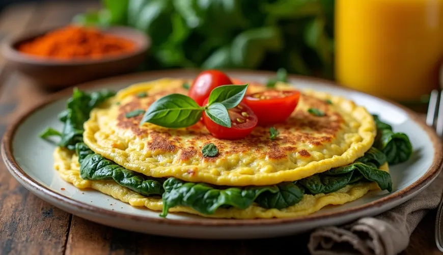 Hogyan készítsünk spenótos omlettet, ami laktató és ízletes