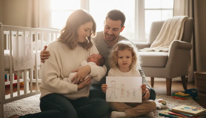 Hogyan készítsük fel az idősebb testvért a babára