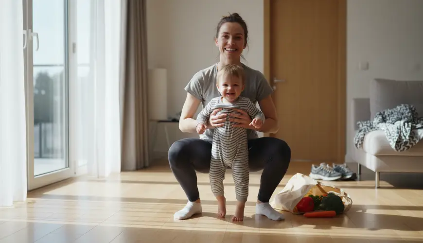 A gyermekek és táskák biztonságos emelése védi a hátát