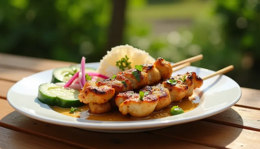 Hogyan készítsünk csirke satay-t úgy, mint a profik, egyenesen otthon