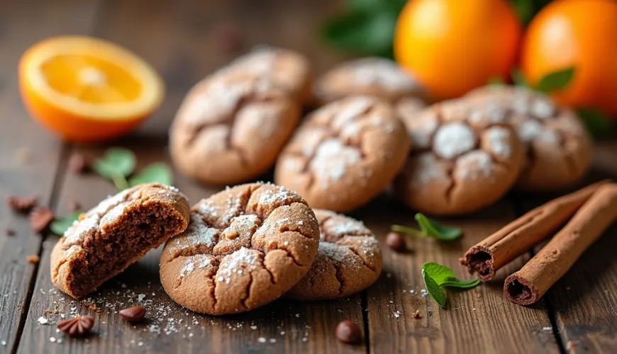 Egyszerű és finom crinkle sütemények, amelyeket minden pék el tud készíteni