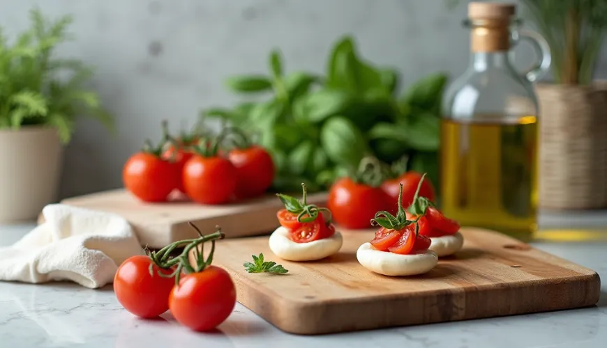 A caprese falatkák egyszerűsége minden ünnepségen elbűvöli majd Önt