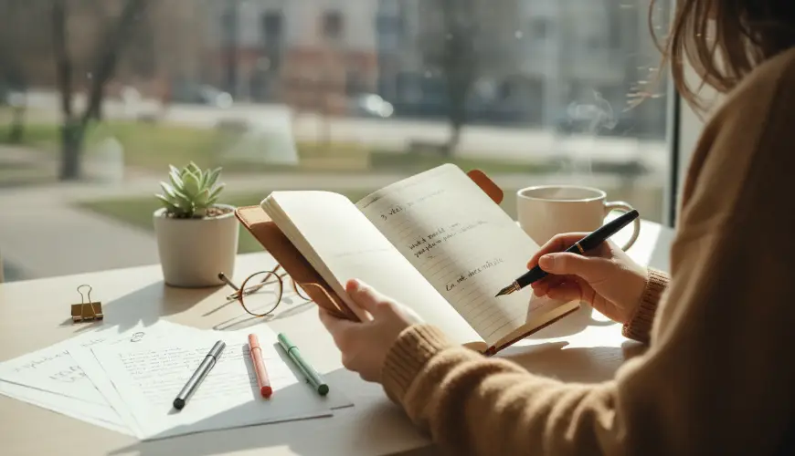 Journaling mint a mentálhigiénia eszköze