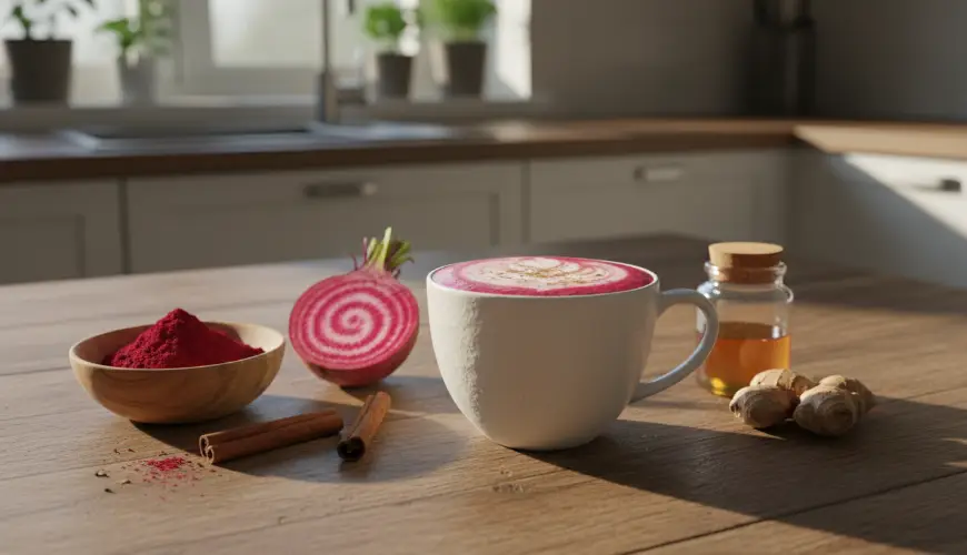 # Céklavörös latte – jótékony hatással van az egészségre és az ízlelőbimbókra