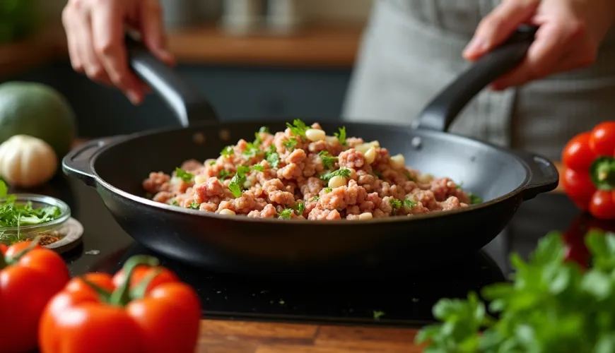 Húsos keverék pirítósra, egy népszerű recept, amely mindig örömet okoz
