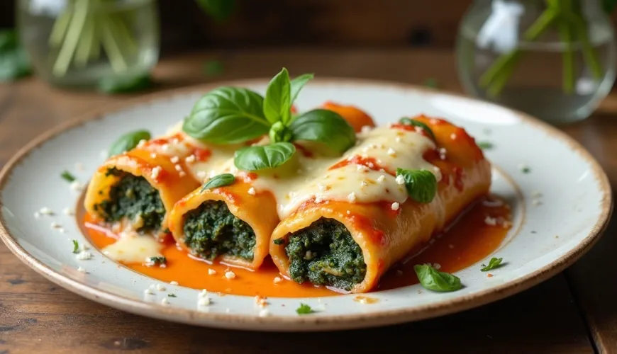 Fedezze fel a spenótos cannelloni varázsát, amit imádni fog