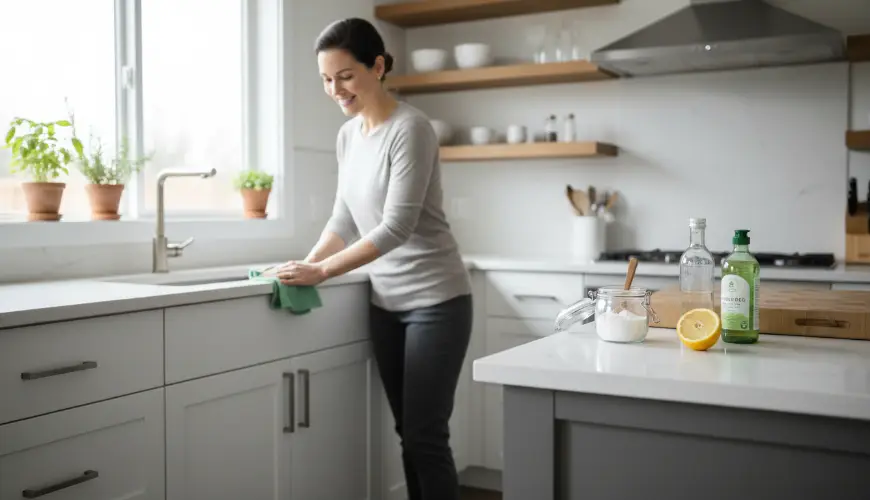 # Konyhai ajtók zsírtalanítása egyszerűen, vegyszerek nélkül