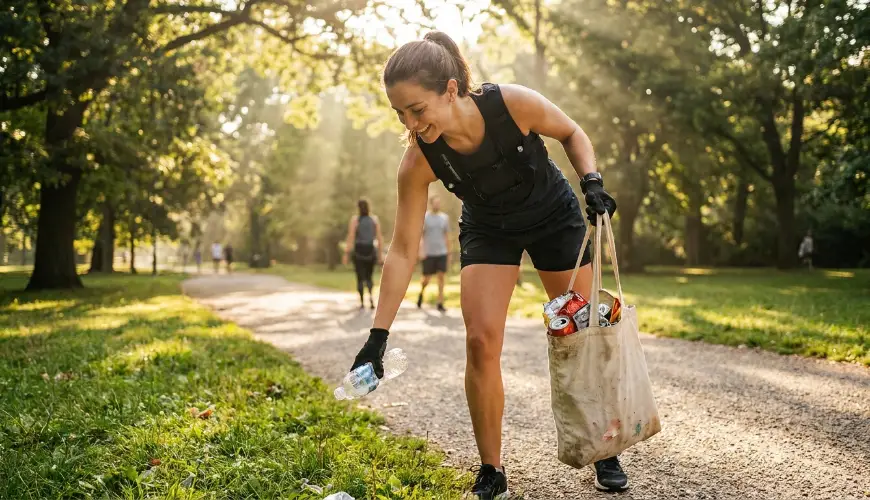 Plogging avagy hogyan fussunk és takarítsuk meg a természetet