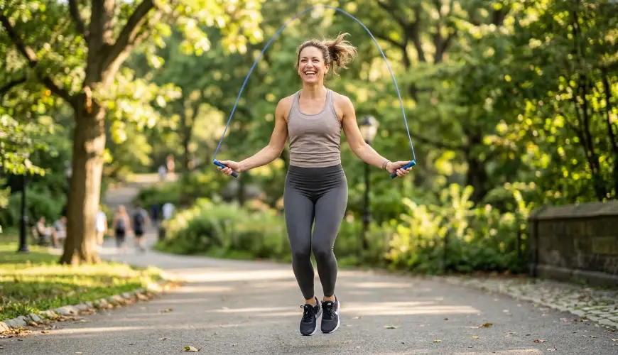 # Plyometria közönséges nők számára az osteoporózis megelőzésére
