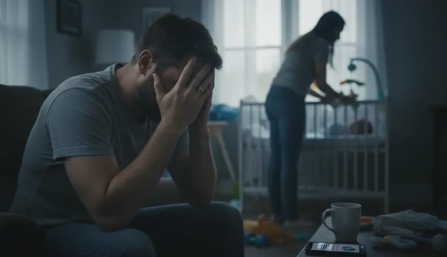 Szülés utáni depresszió férfiaknál is előfordul